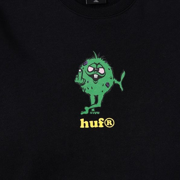 NUGG MAN CREWNECK - BLACK
