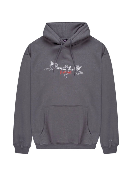 LOVING HANDS PULLOVER HOOD - CHARCOAL