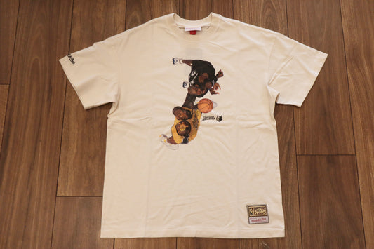 ARIAL NBA TSHIRT - EGRET LAKERS / GRIZZLIES