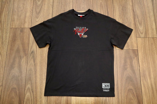 BLAZE SCRIPT T-SHIRT BULLS - FADED BLACK