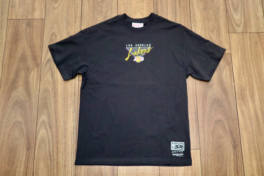 BLAZE SCRIPT T-SHIRT LAKERS - FADED BLACK