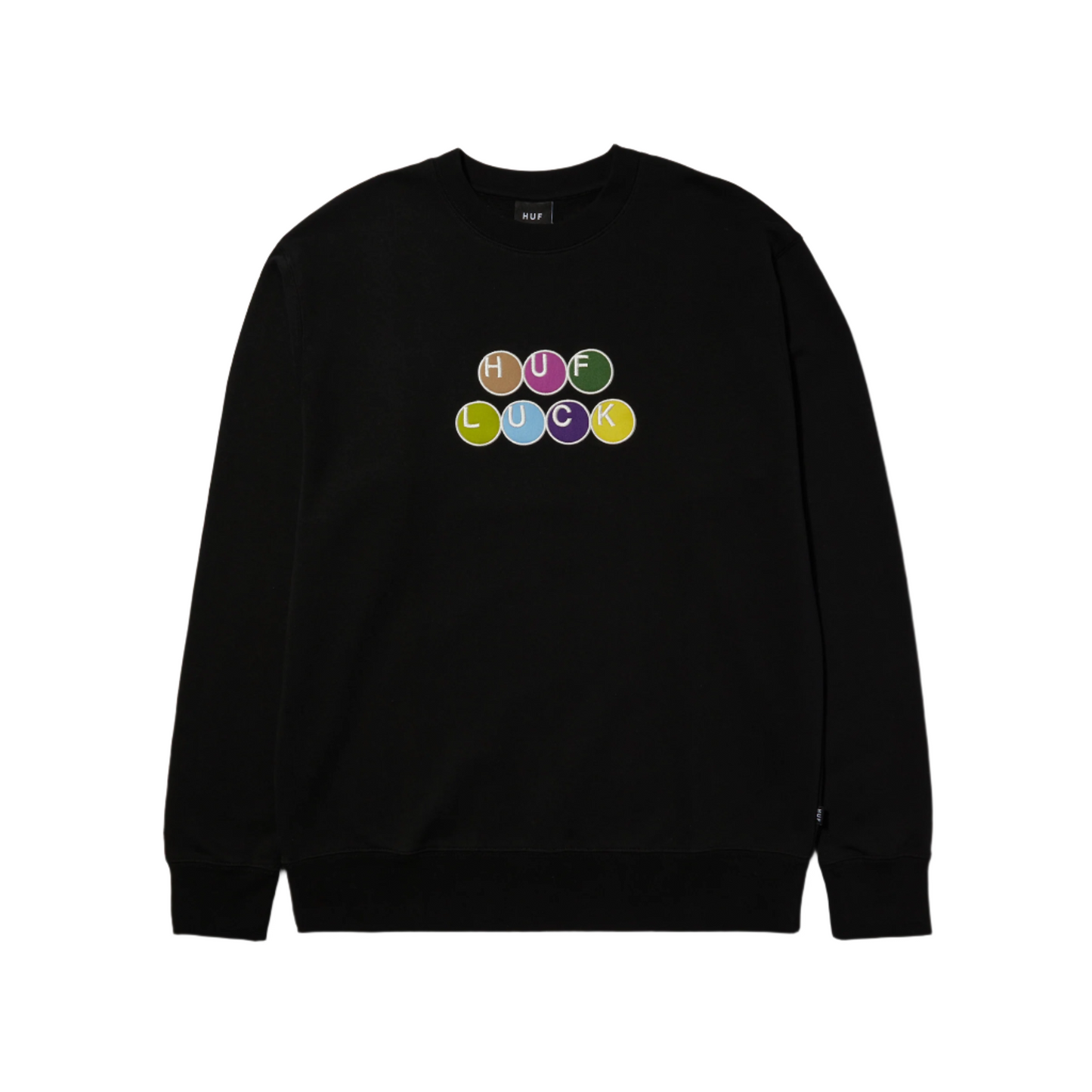 LUCKY CREWNECK - BLACK