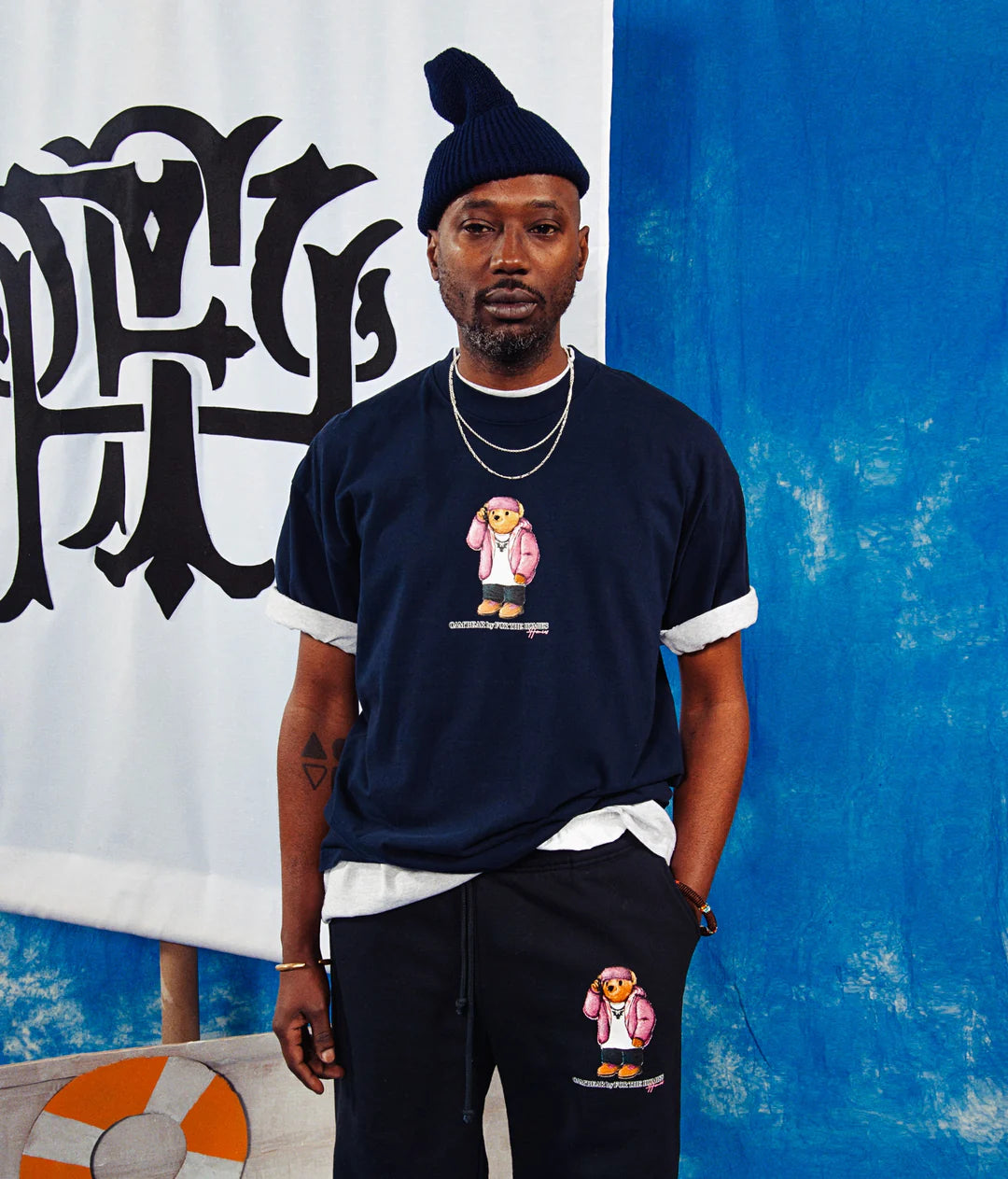 CAM'BEAR T-SHIRT - NAVY