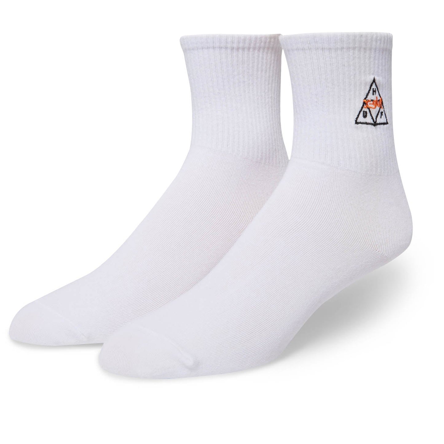 XGIRL x HUF 1/4 SOCK - WHITE