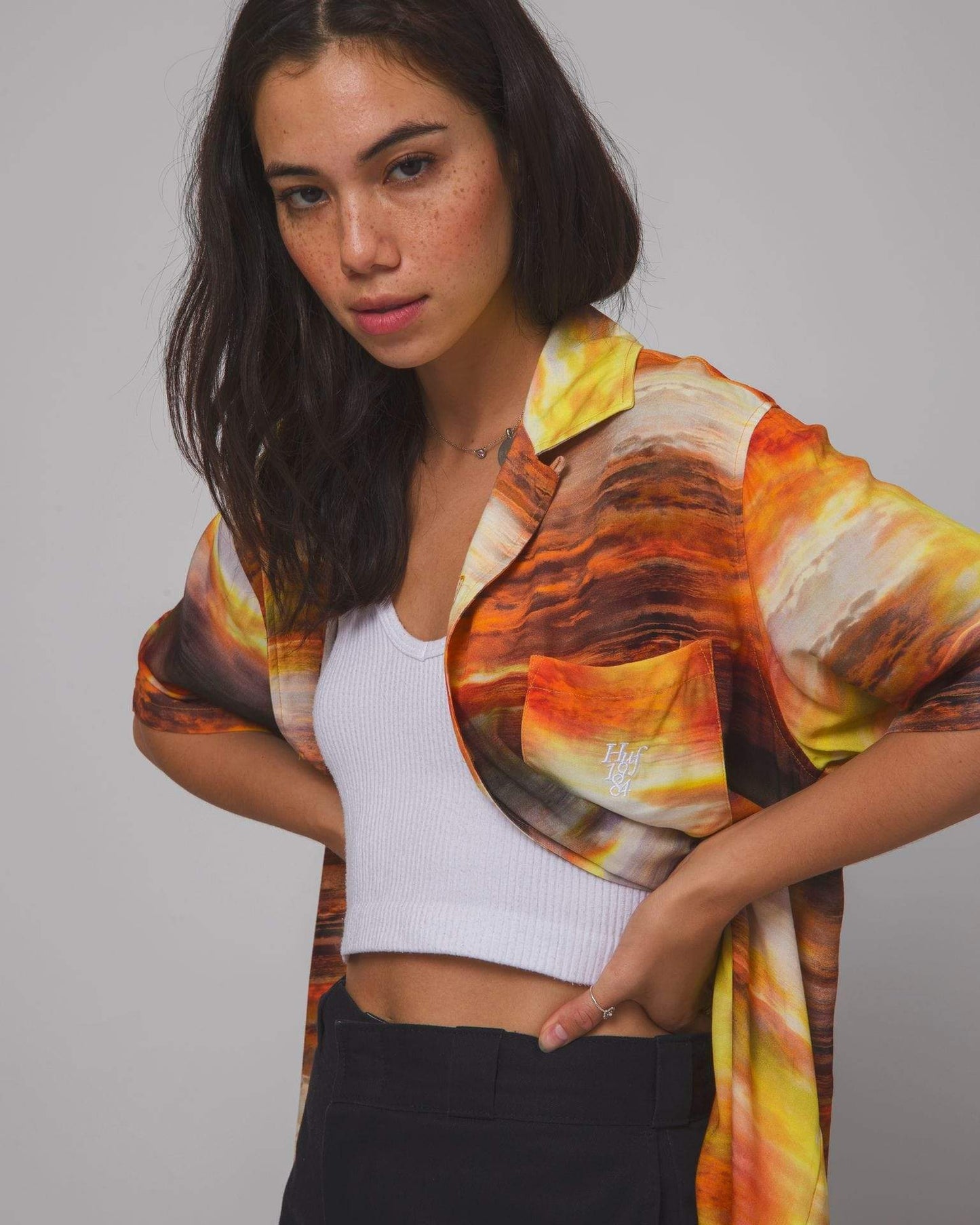 GOLDEN HOUR S/S RESORT TOP GOLD