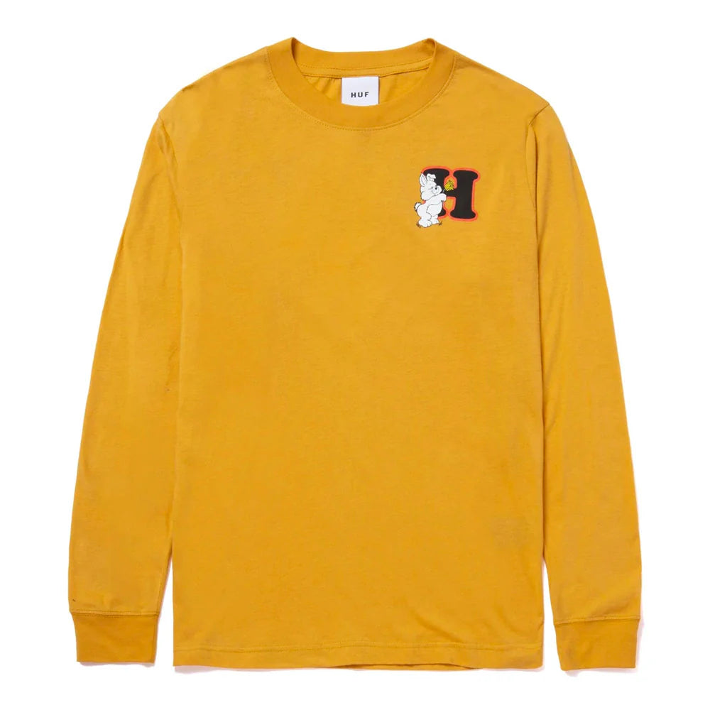 GIVING L/S RELAX T-SHIRT - GOLD
