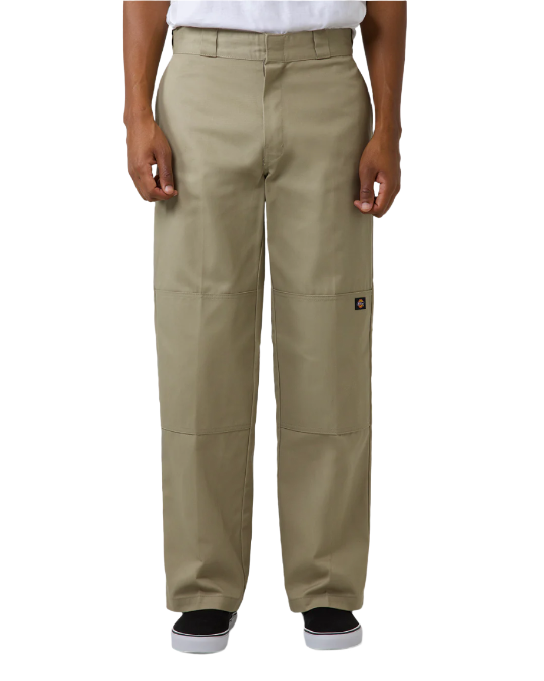 LOOSE FIT DOUBLE KNEE WORK PANT - KHAKI