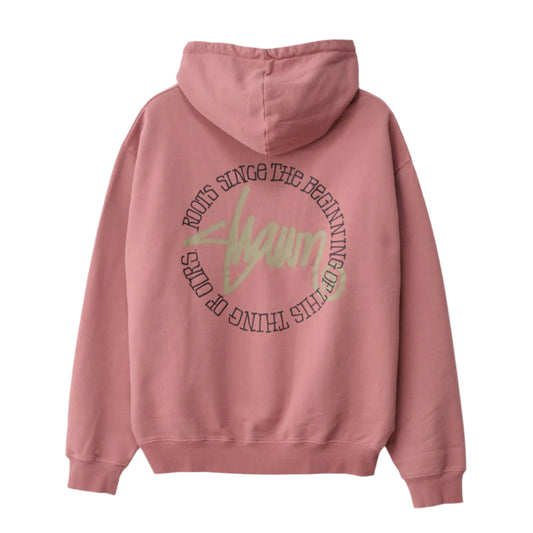 THIS THING DOT PULLOVER HOOD - WASHED ROSE