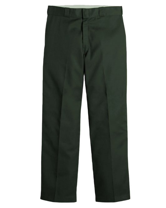 SUPER BAGGY LOOSE FIT WORK PANTS - OLIVE GREEN