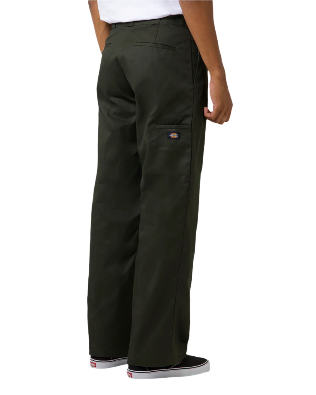 SUPER BAGGY LOOSE FIT WORK PANTS - OLIVE GREEN