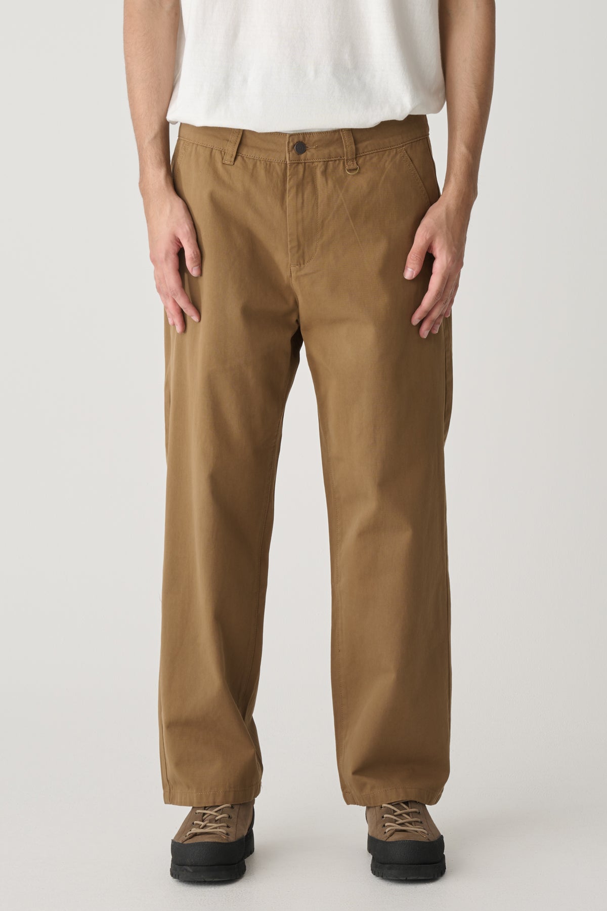 CHINO PANTS TWILL - CHESNUT
