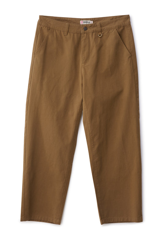 CHINO PANTS TWILL - CHESNUT