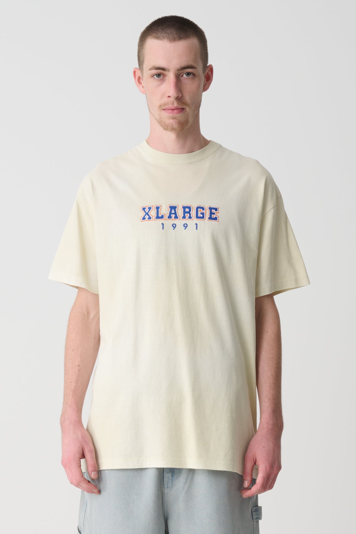 COLLEGE T-SHIRT - VINTAGE WHITE