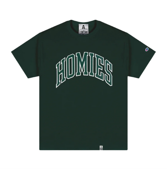 COLLEGIATE T-SHIRT - DARK GREEN