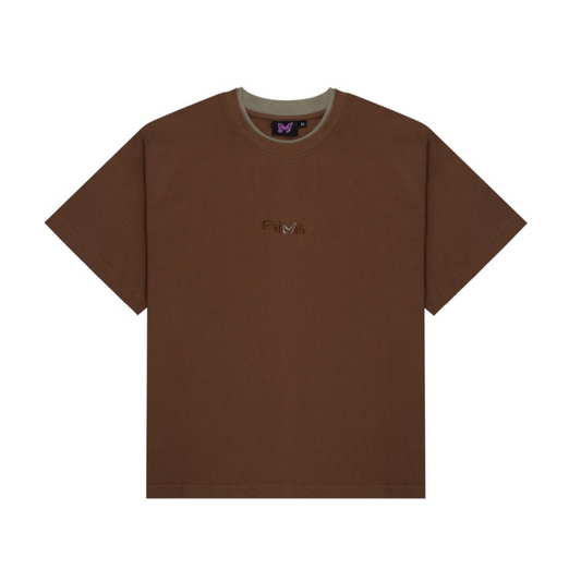 BUTTERFLY EFFECT T-SHRIT - CHOCOLATE