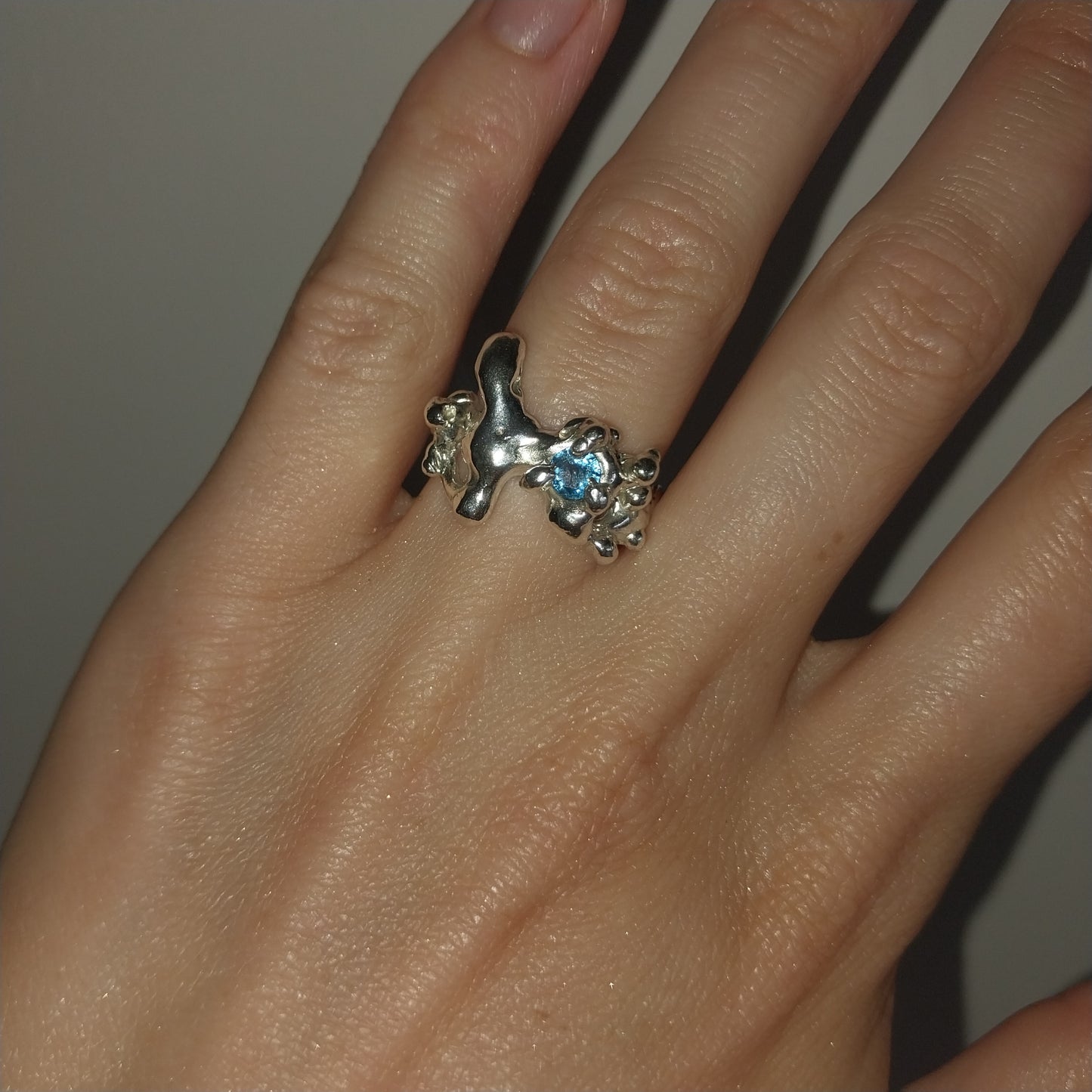 GOOEYY RING - (FT BLUE GEM)