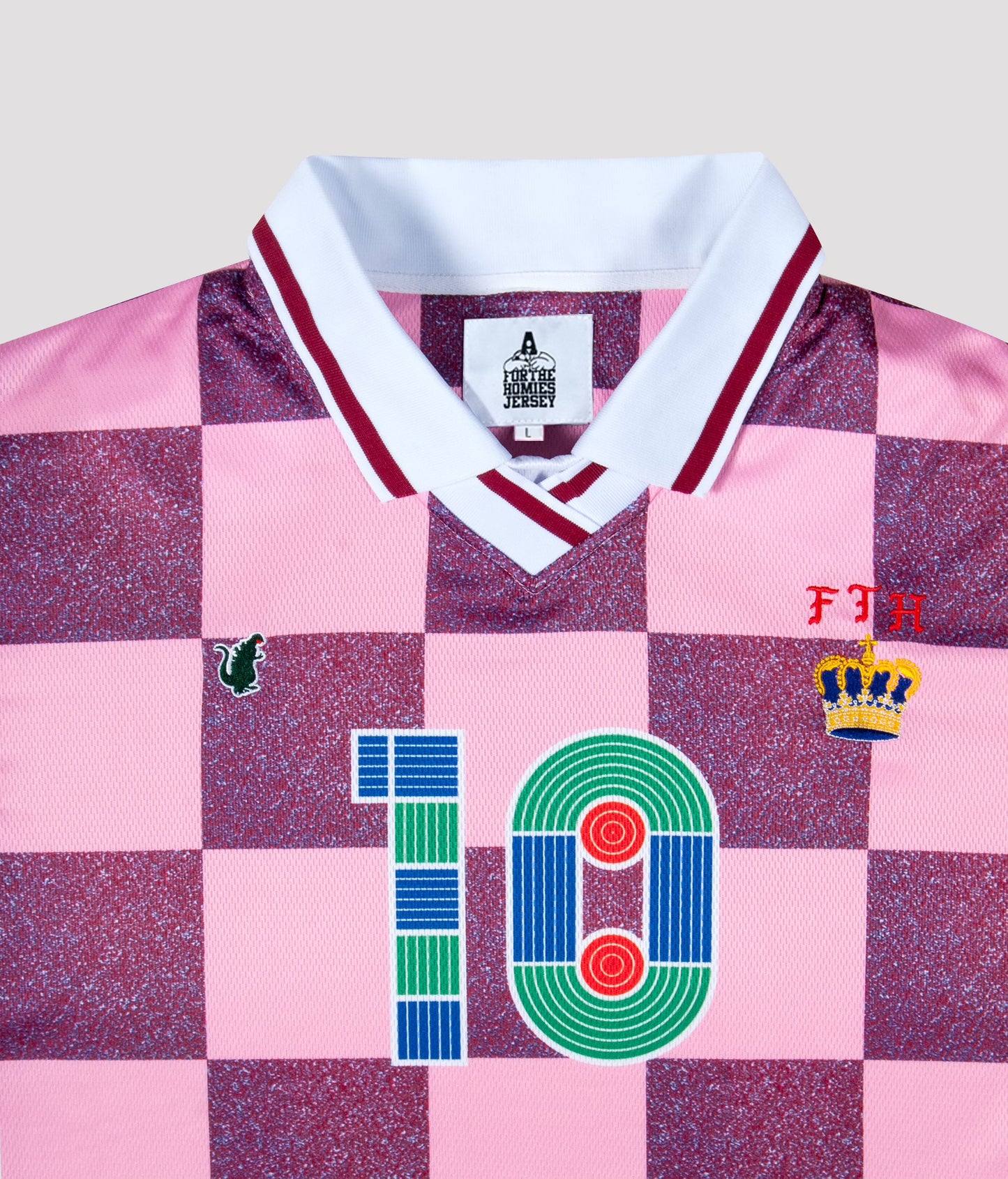 STATIC SOCCER JERSEY - CHERRY