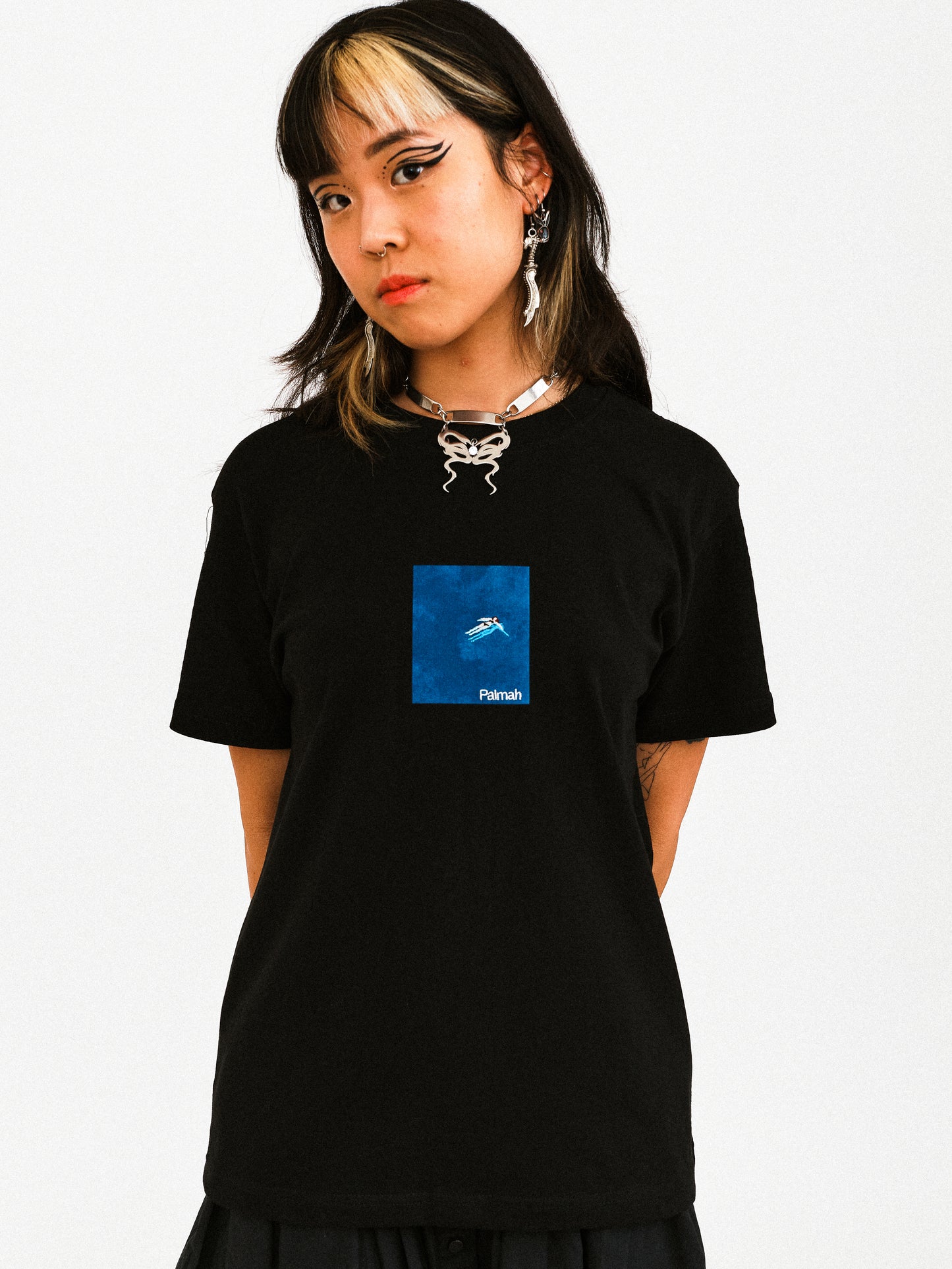 FLOATING T-SHIRT - BLACK