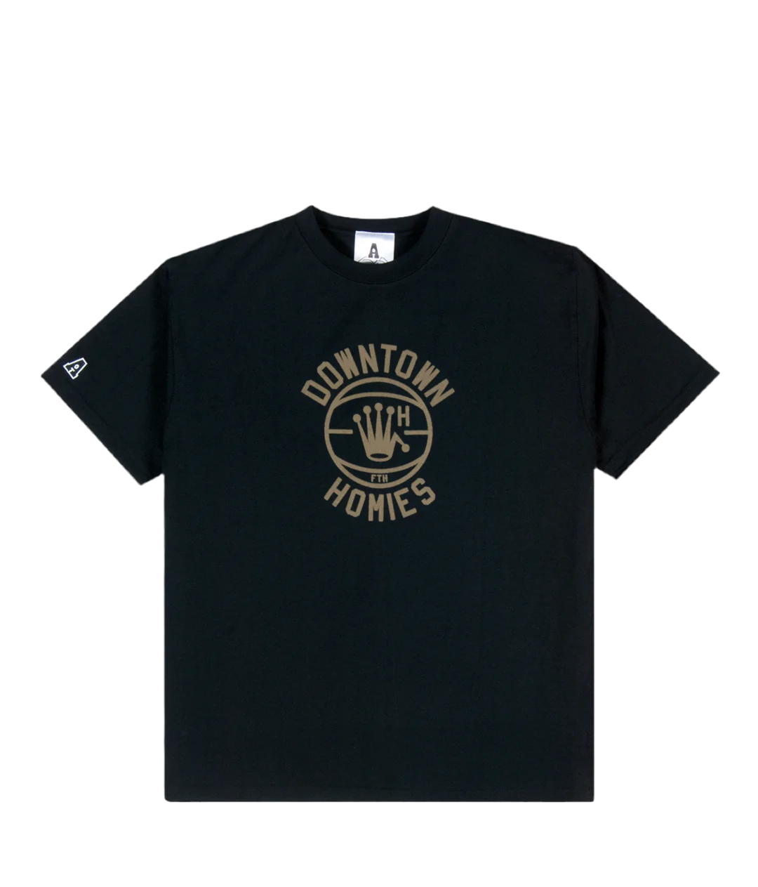 DOWNTOWN HOMIES T-SHIRT - BLACK