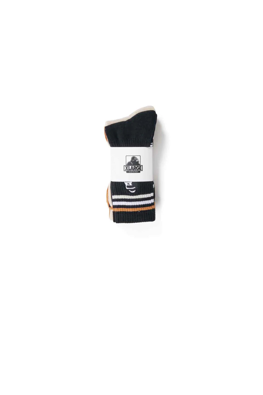 RAIL STRIPE SOCKS 3PACK - MULTI