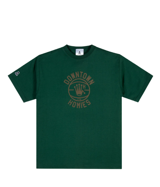 DOWNTOWN HOMIES T-SHIRT - FOREST