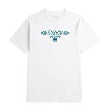 SNACK SOUNDS T-SHIRT - WHITE