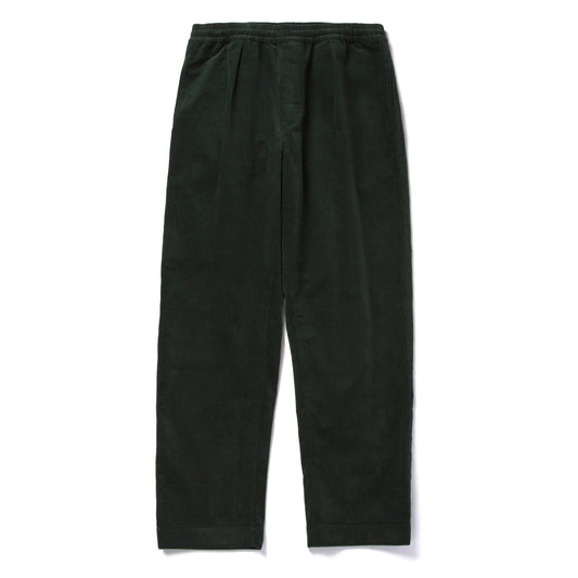 CORDUROY LEISURE PANT - FOREST GREEN