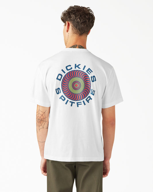 DICKIES X SPITFIRE T-SHIRT - WHITE