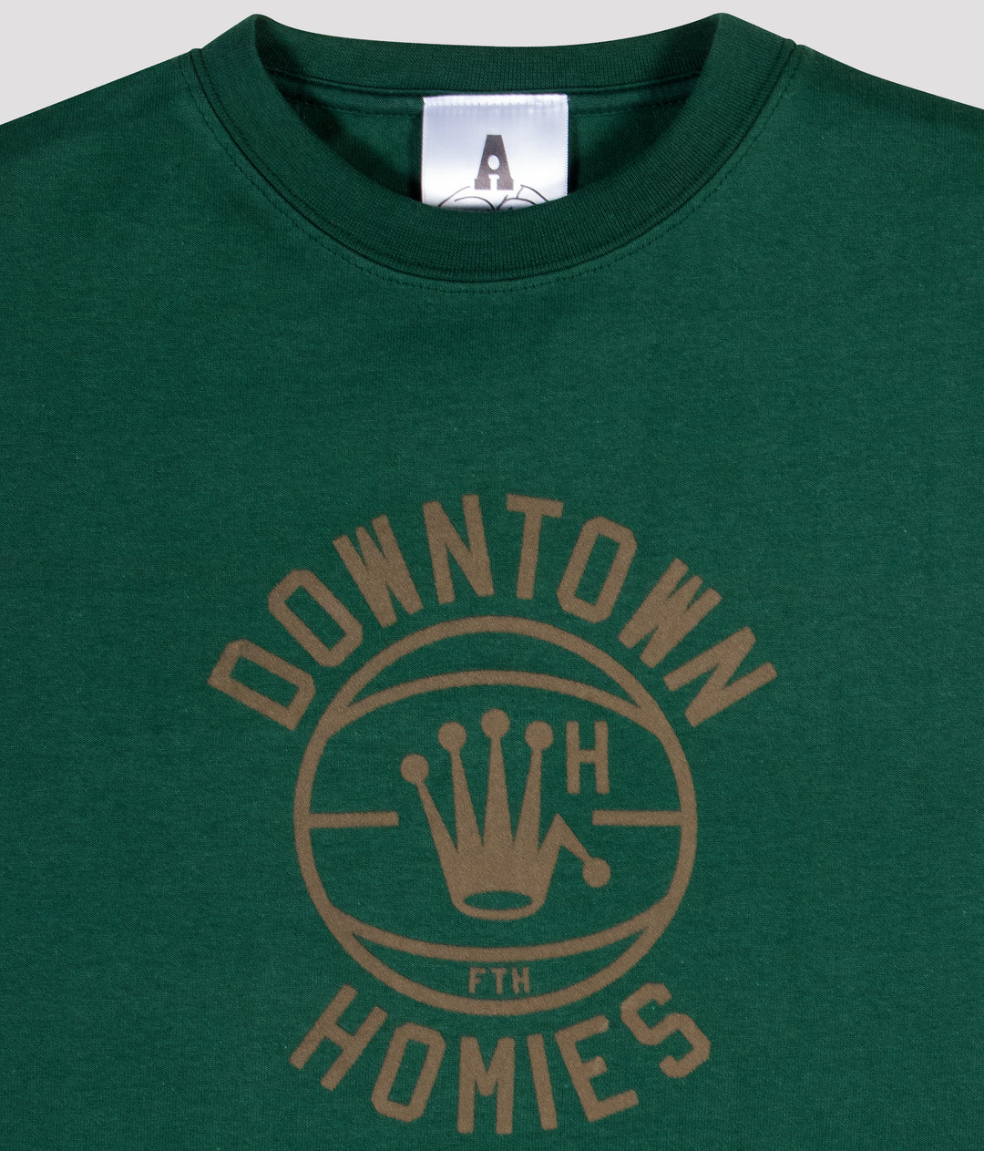 DOWNTOWN HOMIES T-SHIRT - FOREST