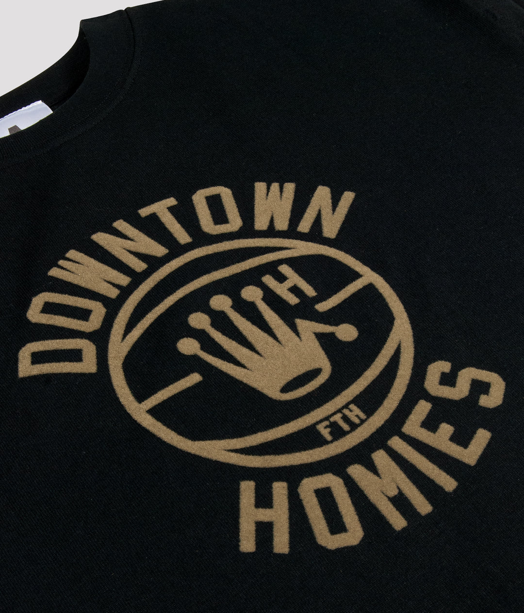 DOWNTOWN HOMIES T-SHIRT - BLACK