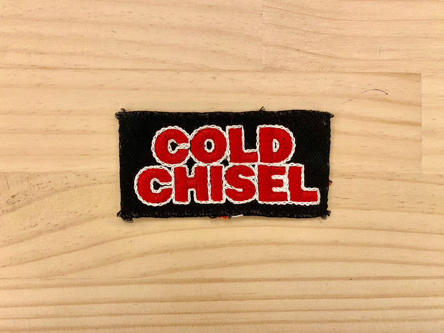 COLD CHISEL PATCH