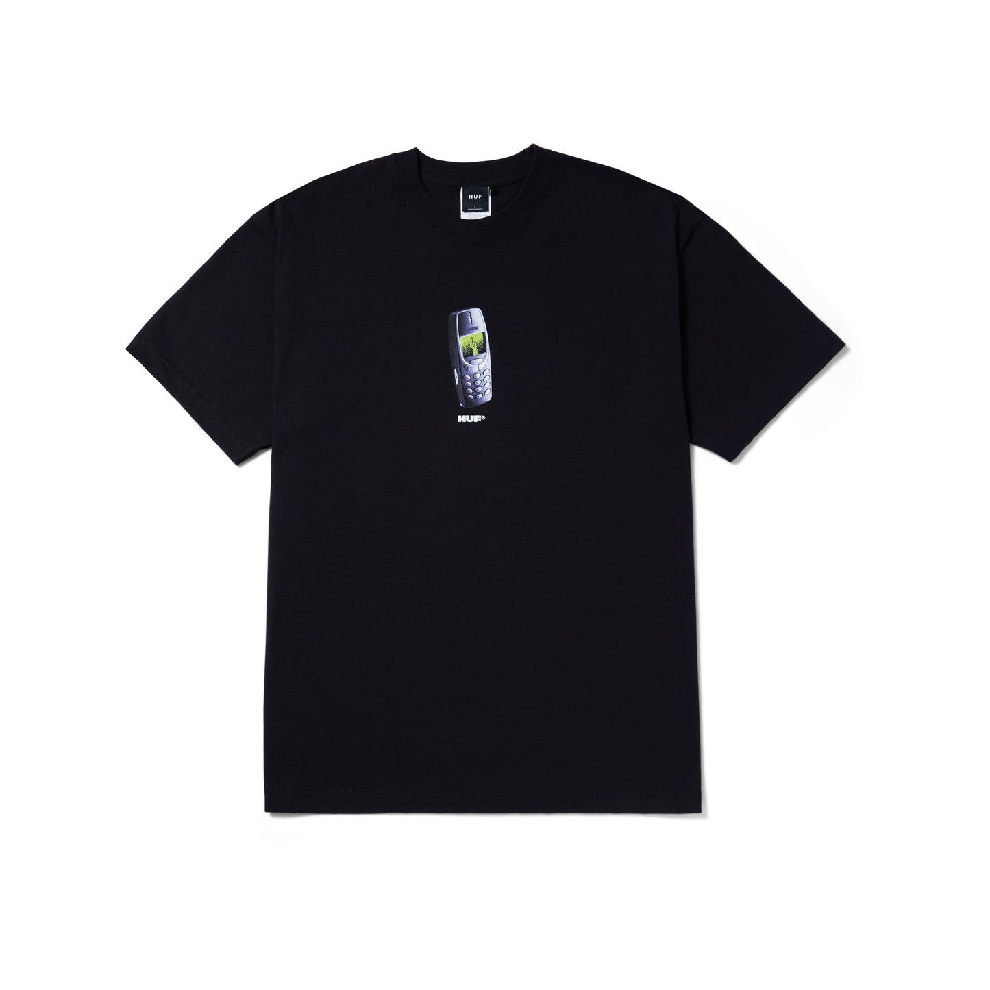 MISSED CALL T-SHIRT - BLACK