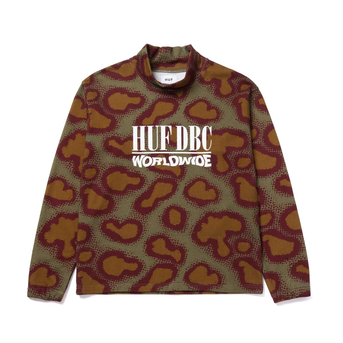 NETWORK FRENCH TERRY CREW - OLIVE