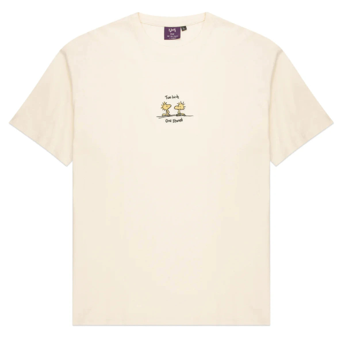TWO BIRDS T-SHIRT - OFF WHITE
