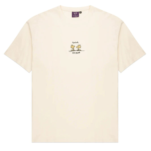 TWO BIRDS T-SHIRT - OFF WHITE