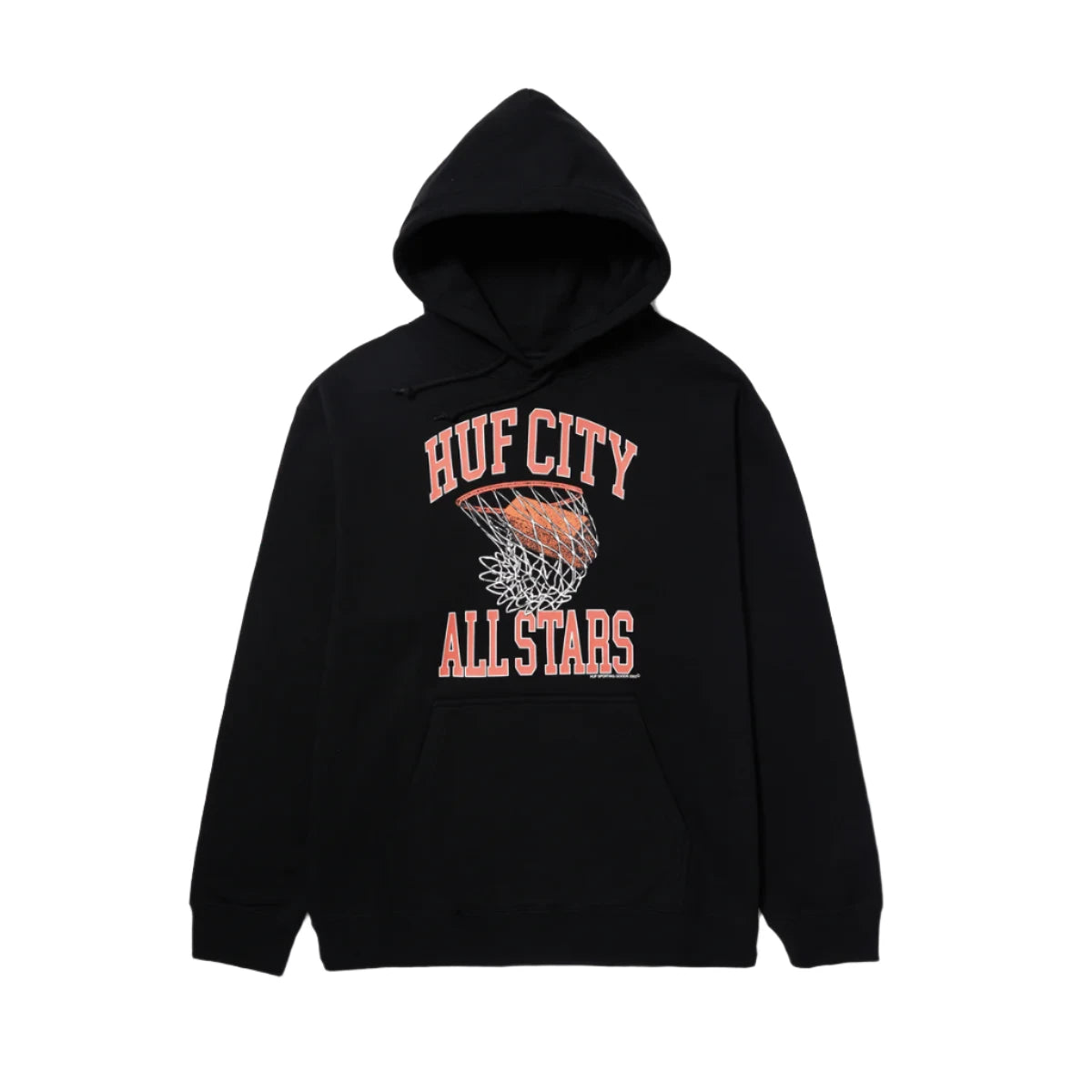 SWISH PULLOVER HOOD - BLACK