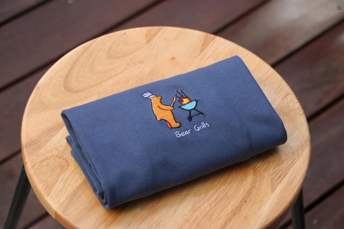 BEAR GRILLS - PETROL BLUE