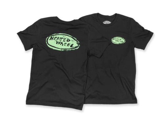 OVAL LOGO T-SHIRT - BLACK