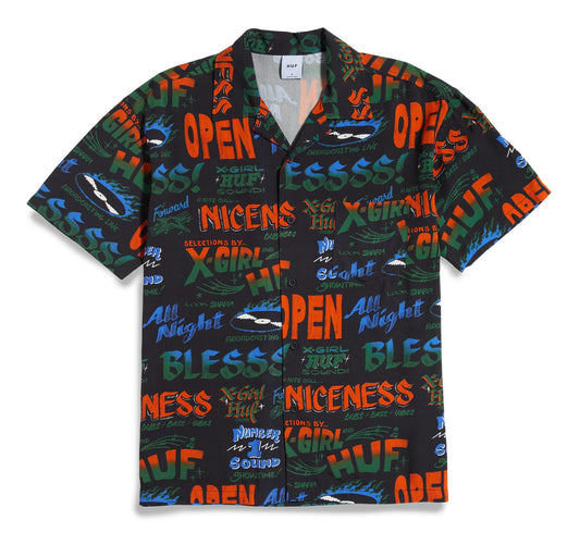 X-GIRL X HUF SOUND RESORT TOP