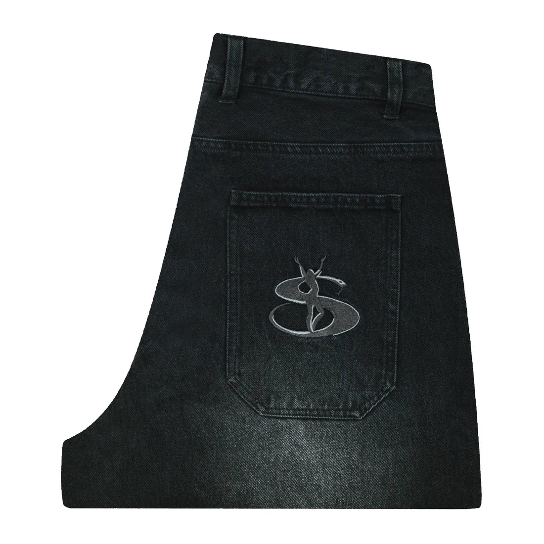 FADED PHANTASY JEANS - BLACK