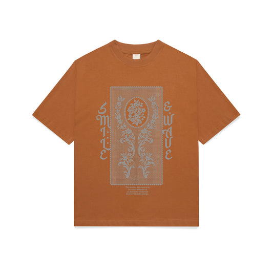 GEORGIA WALLS T-SHIRT - RUST