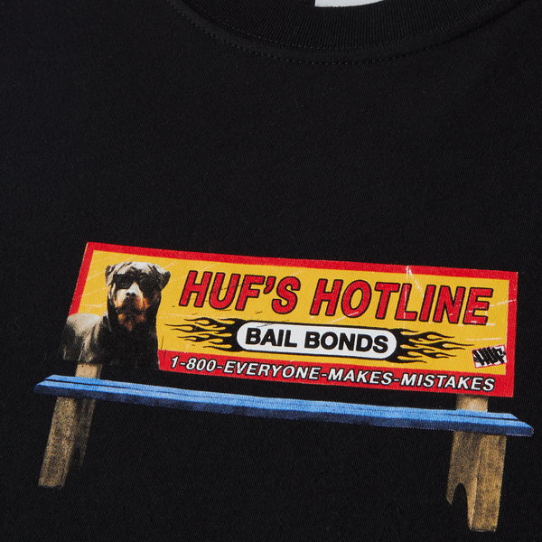 BAIL BONDS T-SHIRT - BLACK