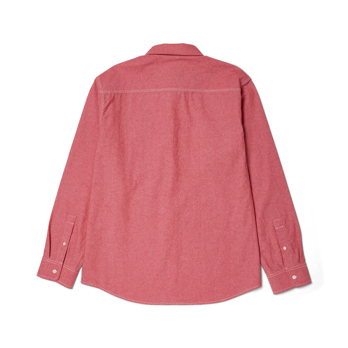 TOTAL ECLIPSE CHAMBRAY SHIRT - RED
