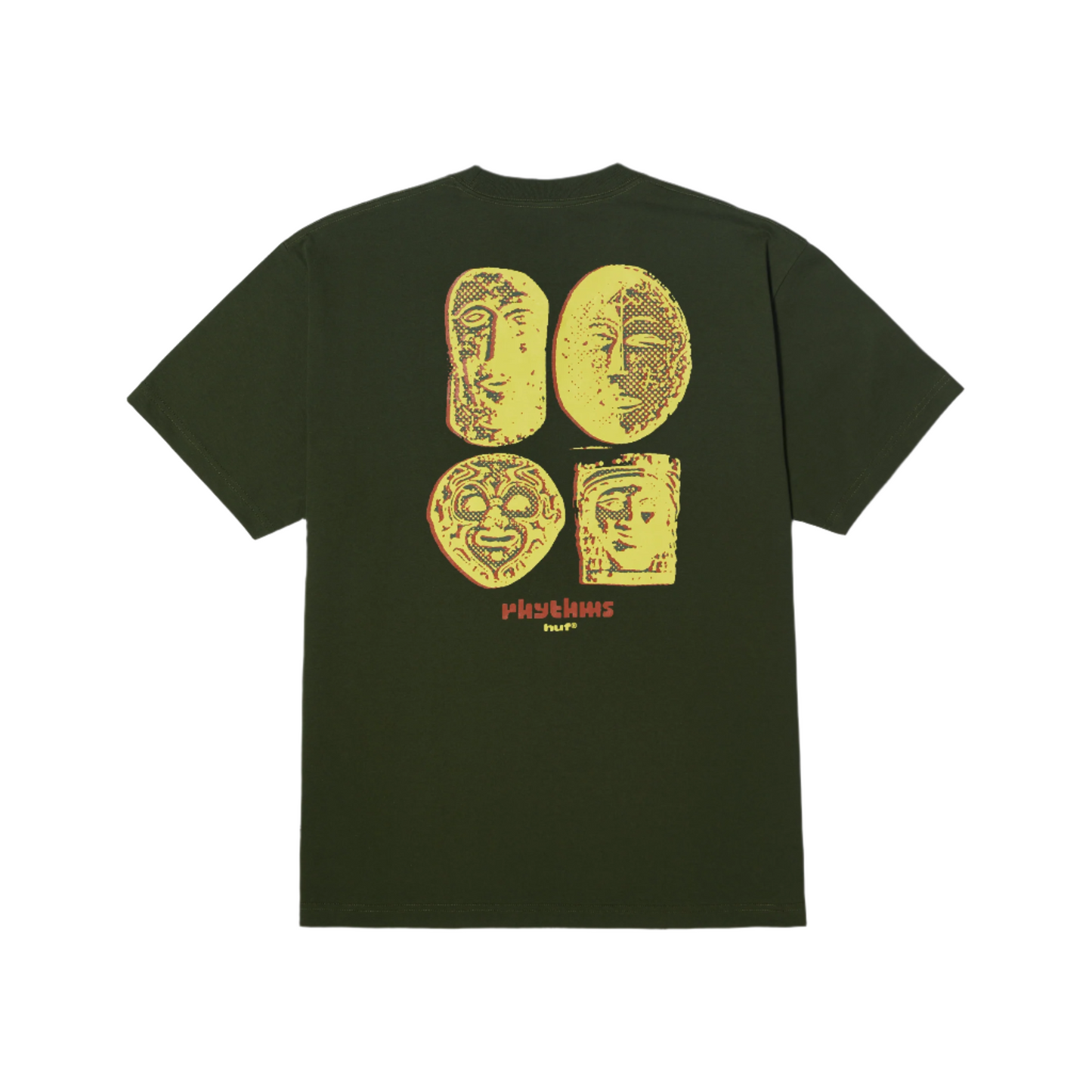 RHYTHMS T-SHIRT - HUNTER GREEN