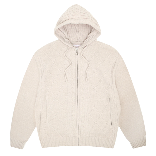 DREAMER CHENILLE HOOD - CREAM
