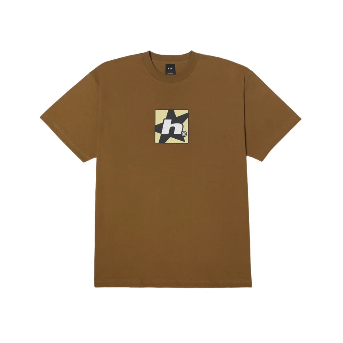 H STAR T-SHIRT - MUD