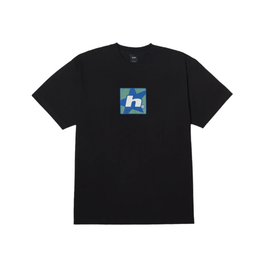 H STAR T-SHIRT - BLACK