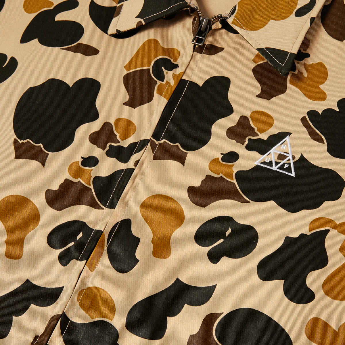HUF SET MEGABLAST CAMO SHOP JACKET - DUCK CAMO