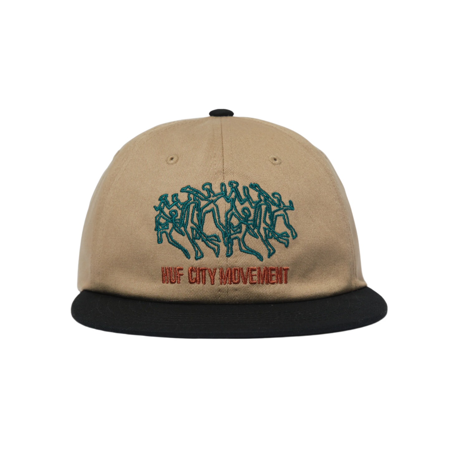 MOVEMENT 6 PANEL SNAPBACK - BROWN