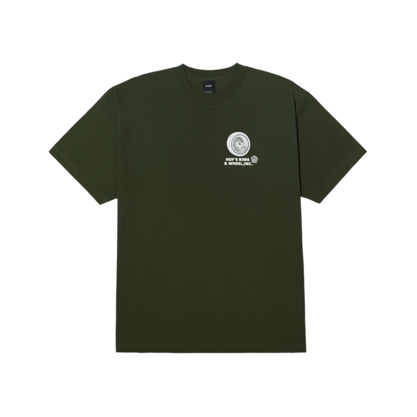 RIM & WHEEL INC T-SHIRT - HUNTER GREEN